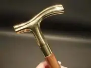 Vintage Brass Finishing Designer Duck Handle Walking Stick Cane 36" Long Gift