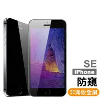 在飛比找momo購物網優惠-iPhone 5 5s 5c SE 保護貼手機非滿版高清防窺