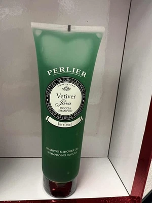 Perlier Vetiver Shampoo & Shower Gel Unisex SEALED 8.4 oz