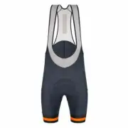 Karma Kinetic Mens Bib Shorts Grey by Santini
