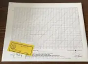 NEW A. Chapman BEE Products 1009 Formal Italic Guide Fine Nib 50 Sheets 11"x14"