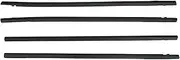 72410-TEA-T01 4Pcs Car Weatherstrip Window Door Moulding Trim Seal Belt 2016-2021 Compatible for Honda Civic 4 Door Sedan 72950-TEA-T01