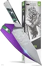 Dalstrong Professional Chef Knife - 8” - THE JOKER™ Edition Official License - 5 Layer 9CR18MOV Stainless Steel - Resin Handle - Chef's Knife -Collection Item - Knife Guard