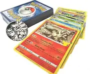 Pokemon Cards Gift Tin Bundle - Booster & Coin & 100x Card Bulk Joblot