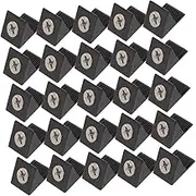 OSALADI Furniture Bottom Wedge 106pcs Mending Wedge Kit Plastic Drawer Bracket Repair Easy to Install