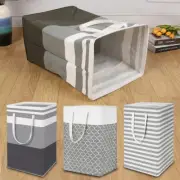 19Gal Large Laundry Basket Waterproof Collapsible Tall Clothes Laundry Hamper