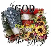 Sublimation Print God Be The Glory Ready to Press Heat Transfer