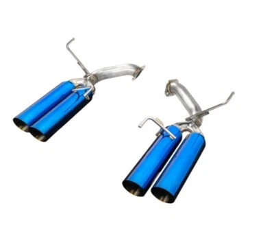 Remark 2022+ for Subaru WRX BOSO Edition Axle Back Exhaust w/ Burnt Blue Stainle