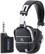 Boss Technique WAZA-AIR Wireless Guitar Headphone System Bluetooth Amplifier New