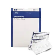 [Tyco Healthcare] Telfa Adhesive Pad Dressings 7.6cm x 10.2cm Single