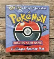 Pokemon Base Set 2 Two Player Starter Set Deck w/ CD-Rom Sealed