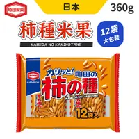 在飛比找Yahoo奇摩購物中心優惠-龜田 柿種米果 12袋入 360g