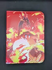 Pokemon Trading Card Binder Charizard- 4 Pocket/55 Pages