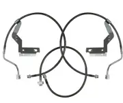 Carli Hardware, Braided Brake Lines, 4.5" System