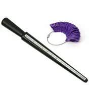 Ozoffer Sizer Finger Ring GK Gauge Jewelry Measuring Tool Stick Size Mandrel Set