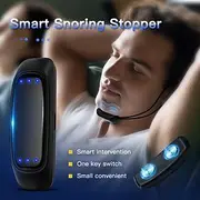 Smart Anti Snoring Device EMS Pulse Stop Snore Portable Comfortable Sleep Well Stop Snore Health Care Sleep Apnea Aid USB