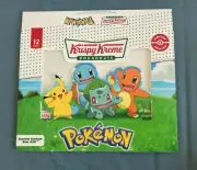 Pokemon Aus Exclusive Krispy Kreme Doughnut Donut Box 25th Anniversary Pikachu