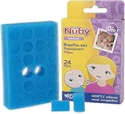 Nuby Breathe-EEZ Replacement Filters, 24 Pack