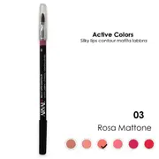 ARVAL Silky contour n. 03 - brick pink lip pencil - wood