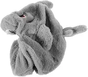 Versatile Bike Helmet Accessory Plush Shark Head Mask for Motorcycles Snowboarding Helmets c