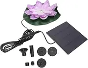 Sosoport 2 Sets Solar-Powered Fountain Low Power Garden Pond Fishpond Pool Water Feature