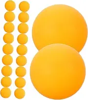 60pcs Table Tennis Balls Round Plastic Pong Balls Sports Training Balls for Entertainment for Parties and Fun