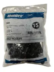 Package of 25 Hunter Pro Spray Fixed Half Circle 15' Sprinkler Spray Nozzles 15H