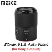 Meike 50mm F1.8 AF Full Frame Auto Focus Prime Lens for Sony E-mount A7M3 A7R3