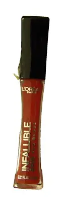 L'Oreal Paris Infallible 8 HR Pro, Matte, or Plump Gloss #320 Red Fatale