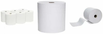 Scott Essential High Capacity Hard Roll Paper Towels (01005), White, 1000'...