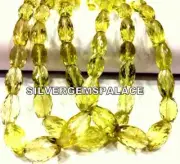 AAA+ QUALITY~Rare Natural Lemon Quartz Faceted Beads Briolettes Gemstone Beads.