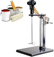 5 Gal/20L Stainless Steel Automatic Paint Stirring Machine,Pneumatic Bracket Mixer,Desktop Vertical Air Agitator,for Mixing