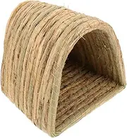 VICASKY Rabbit Grass Hut Natural Grass Bunny House for Small Pets Hamster Chinchilla Guinea Pig and Squirrel Portable and Chew Toy