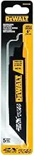DEWALT DWA4186 6-Inch 14/18TPI 2X Max Metal Reciprocating Saw Blade (5-Pack)
