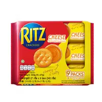 在飛比找蝦皮商城優惠-RITZ麗滋 起司餅乾隨手包 243g【家樂福】