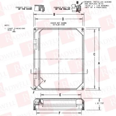 ABB THOMAS & BETTS NI1412W / NI1412W (BRAND NEW)