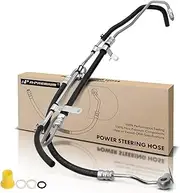 A-Premium Power Steering Hose Pressure & Return Hose Line Assembly Compatible with Toyota Tundra 2007-2019 4.6L 5.7L Replace# 44410-0C180, 444100C180