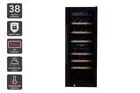 Kogan 38 Bottle Dual Zone Wine Fridge, Black, Fridges, Appliances