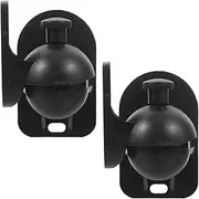 2 Pack Universal Speaker Wall Mount Bracket Adjustable Rotating and Tilt Angle for Home Theaters