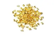 100x Earrings Gold Metal Plug Stud Stoppers Findings Post Bullet Backing Bulk