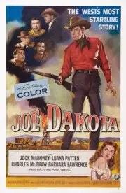 Joe Dakota poster Jock Mahoney Claude Akins Charles McGraw Lee- Old Photo