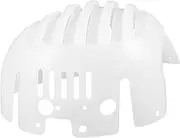 BUGUUYO Anti-Collision Shell Baseball Helmet Baseball Cap Safety Bump Cap Insert Helmet Insert Safety Bump Cap Liners Baseball Bump Cap Insert Helmet Liner Pe Hat White or