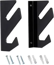 Oshhni Skateboard Wall Mount Rack, Snowboard Holder, Skateboard Wall Rack, Longboard Storage Rack for Garage Skateboards Ski Boards