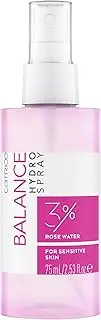 Catrice Balance Hydro Spray, Transparent, for Combination Skin, Soothing, Cooling, Primering, Protective, Refreshing, Skin, Translucent, Vegan, Nanoparticles Free (75 ml)
