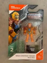 Mega Construx Heroes MOTU Masters of the Universe Series 2 Beast Man Figure