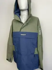 NEW Timberland Men’s Windbreaker Sls Hoodie Jacket Half Zip A1N8B-P40 SIZE : XL