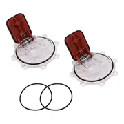 7056 Check Valve Cover with Flapper Assembly Replacement for 7235, 7236, 7305, 7511, 7512 Check Valve 2 Set