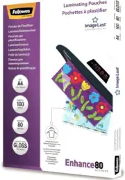 New A4 80 Micron Laminating Pouches 100 Pack Free shipping-AU