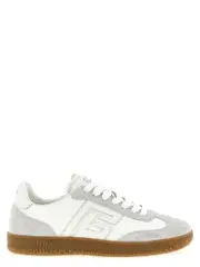 [Balmain] Balmain-Balmain Swan Sneakers Bianco-Donna 37