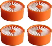[OxoxO] 4 Pack Replacement Filters Compatible with Black + Decker HEPA Filter Compatible with Black + Decker BSV2020G Cordless Vacuum Cleaner Parts and Accessory